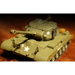 Czołg zdalnie sterowany dźwięk 1:30 U.S. M26 Pershing RTR 2.4Ghz - Heng Long 3841-02